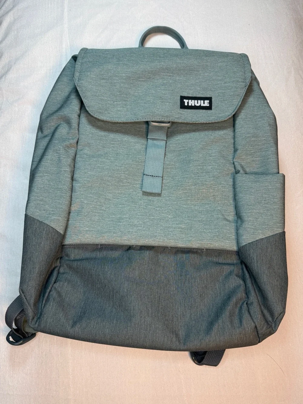 Thule Men's Sage Green and Dark Gray Two-Tone Backpack